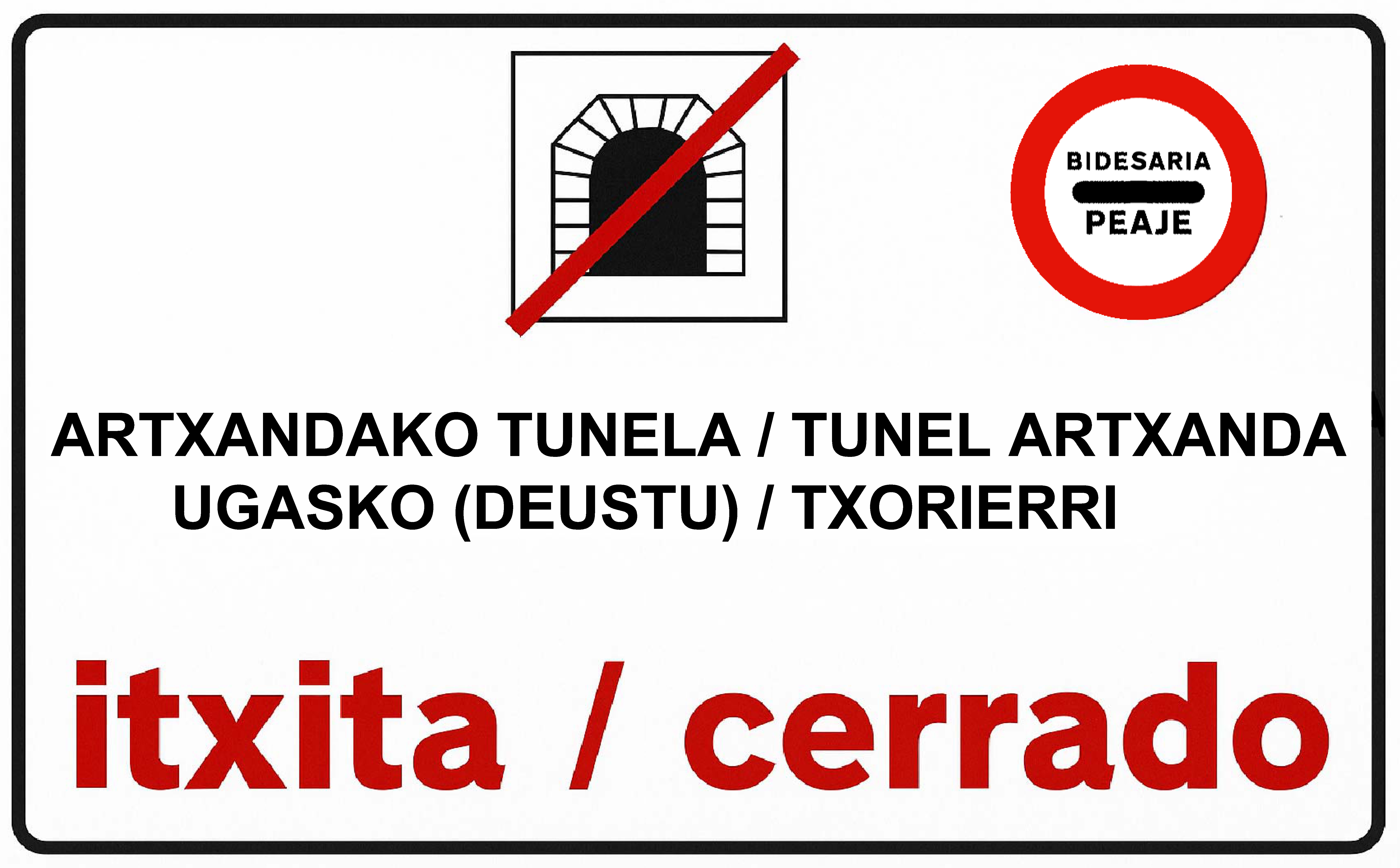 Otsailaren 3tik aurrera Artxandako tunela itxita egongo da sei hilabetez Ugasko eta Txorierri artean.(e)ko argazki 1