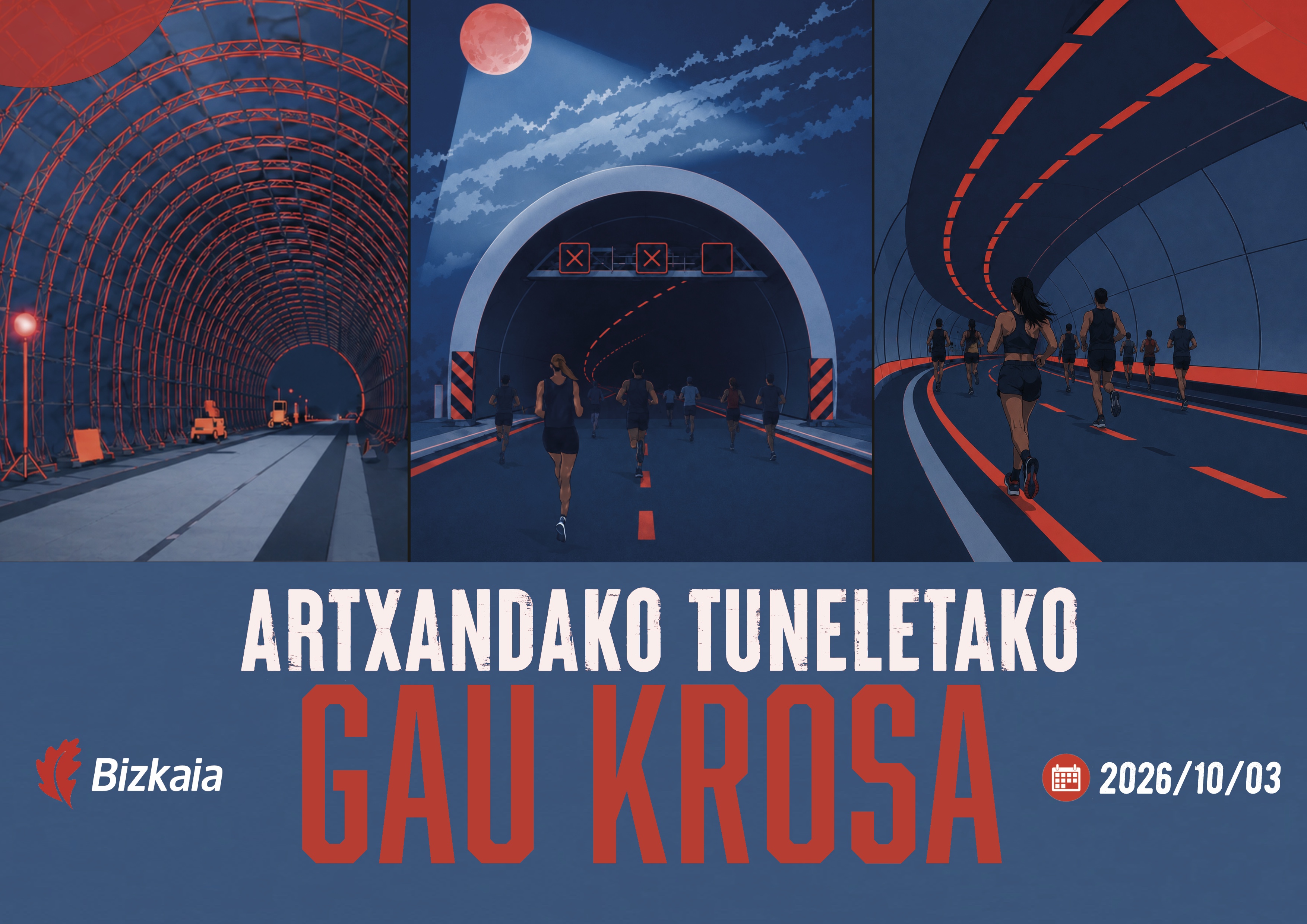 Artxandako tuneletako Ugasko-Txorierri tartea berriro zabalduko da bihar trafikorako, azpiegitura osorik birgaitzeko sei hilabeteko lanen ondore(e)ko argazki 1