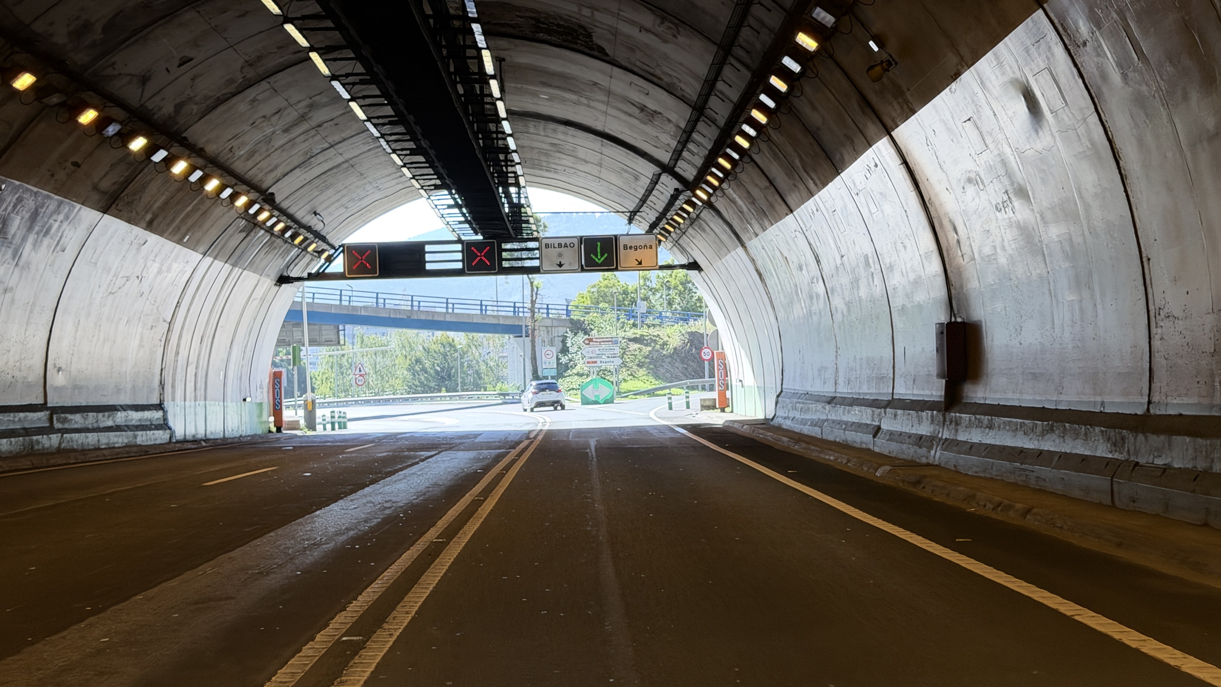 Imagen 1 de El tramo La Salve-Txorierri de los Túneles de Artxanda se cerrará al tráfico durante cinco meses desde las 20.00 horas del lunes 2 de noviembre